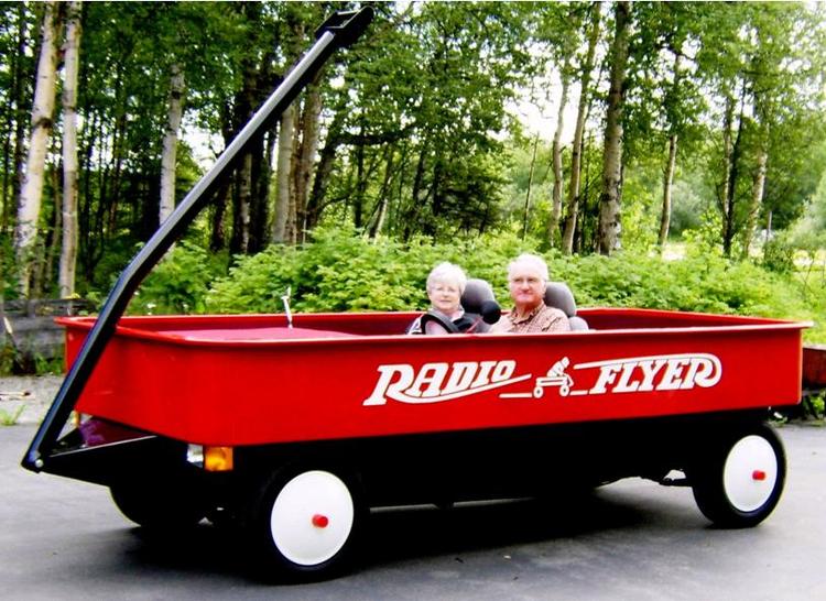 large radio flyer wagon