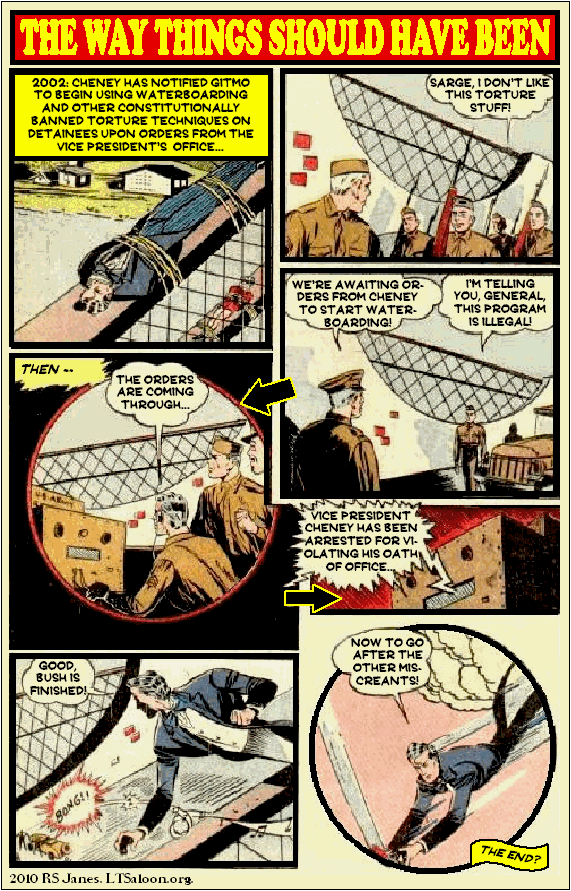 What Should Have Happened to Cheney in 2002