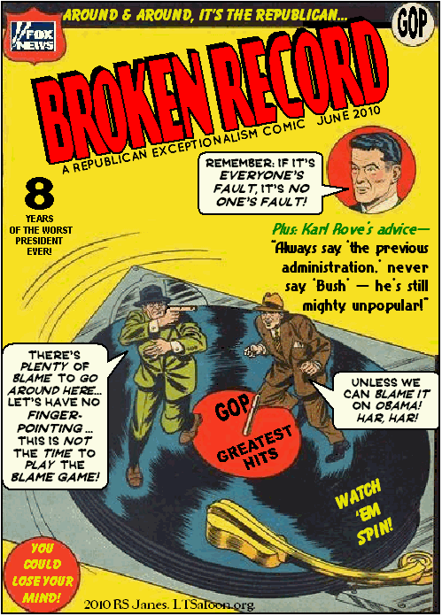 The GOP Broken Record: Avoiding Blame Republican-Style