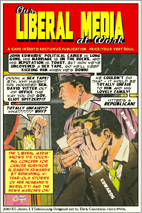 Our Liberal Media at Work on John Edwards