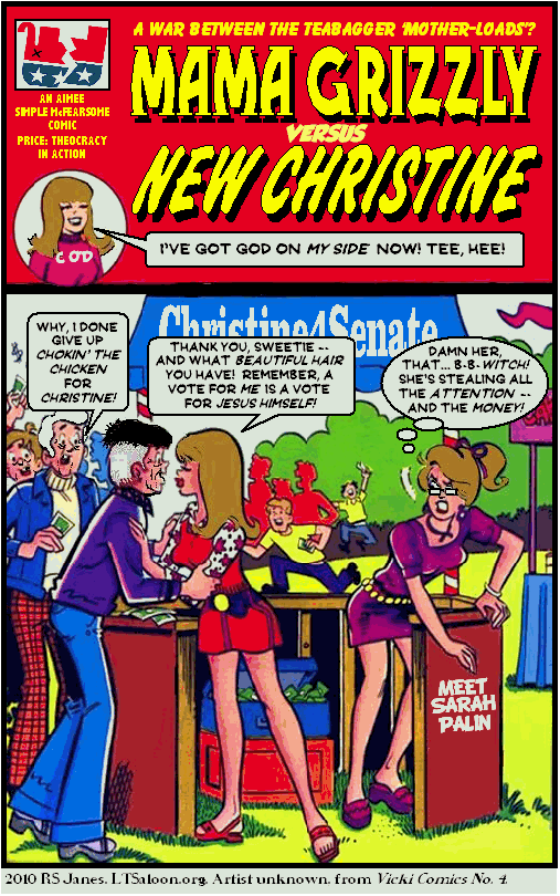 Mama Grizzly Versus the Pristine Christine?