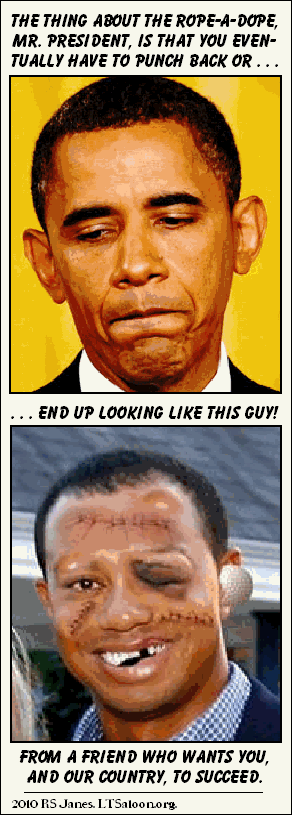 Advice To Obama On The Rope-A-Dope