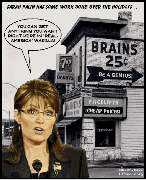 Sarah Palin Has Some ‘Work Done’ Over the Holidays