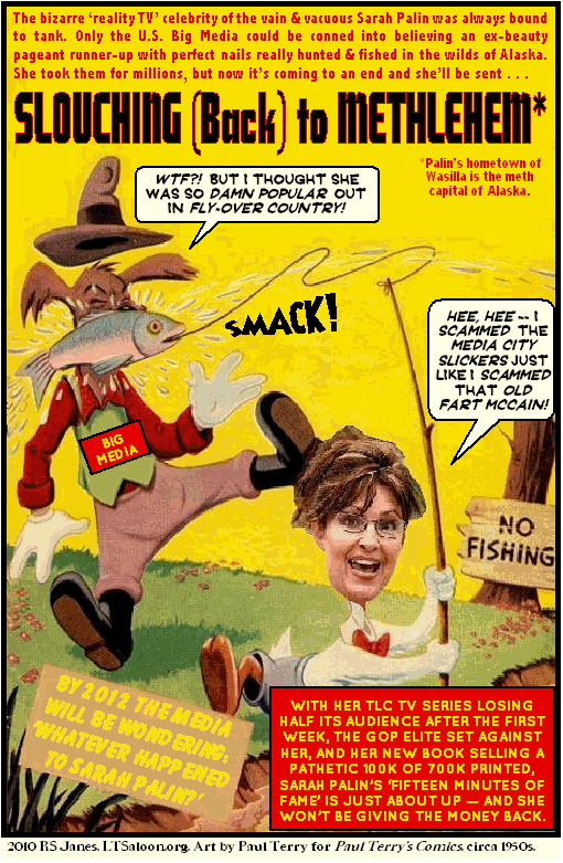 Sarah Palin: Slouching Back to Methlehem