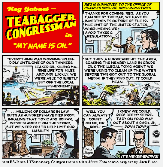 The Teabagger Congressman in ‘My Name is Oil’