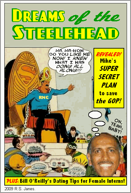 Cartoon: Dreams of My Blather from a Steele-Trapped Mind