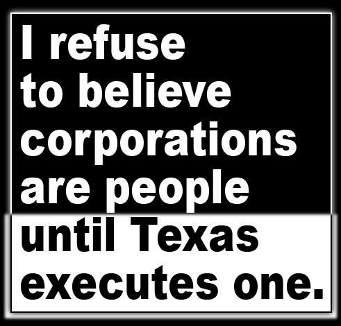 Corporations Are NOT People