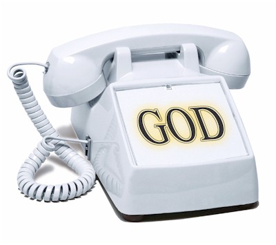 How to communicate with God,PHONE GOD and
                        get him to answer