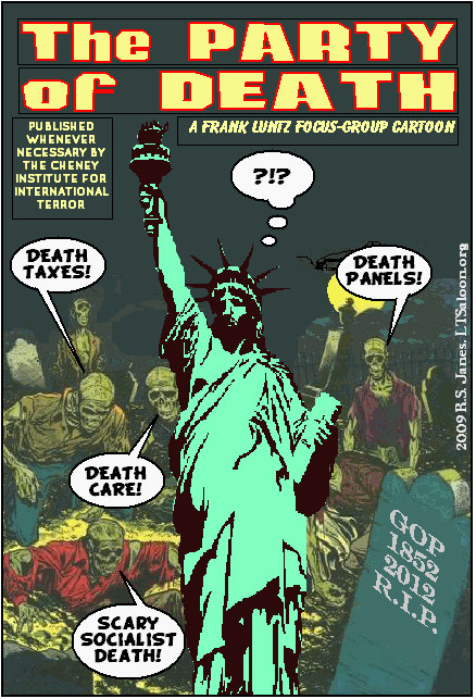 Cartoon Death Party